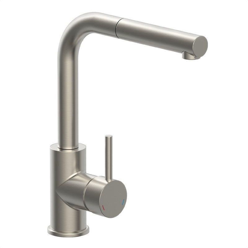 Rubinetto da cucina Schütte Vital Design - con sensore - bocca estraibile - effetto acciaio inox