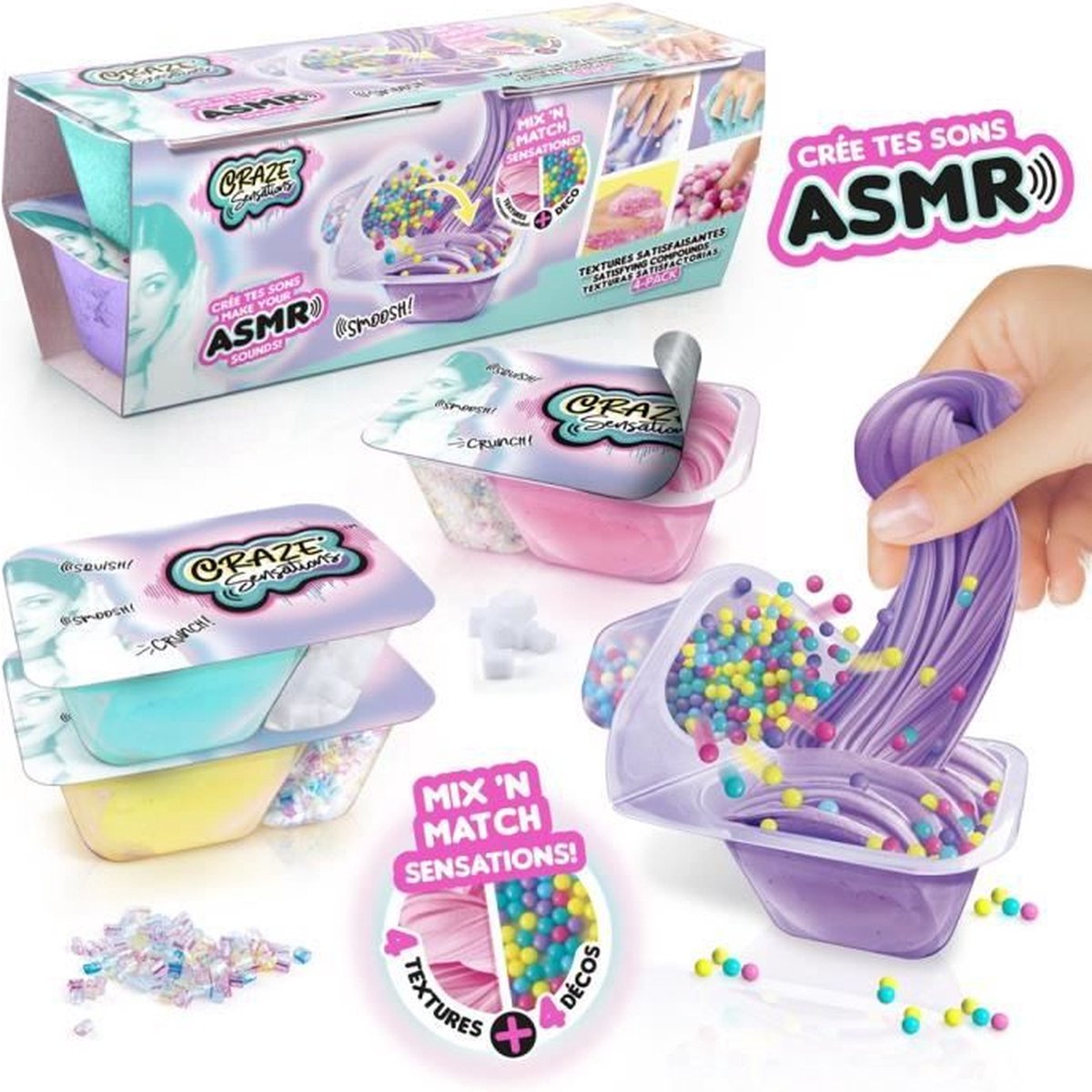 Kit de compuestos satisfactorios de Canal Toys - paquete de 4