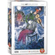 Eurographics - el violinista azul [le violoniste bleu] - marc chagall - 1000 piezas 48×68cm (w×h) - rompecabezas de bellas artes