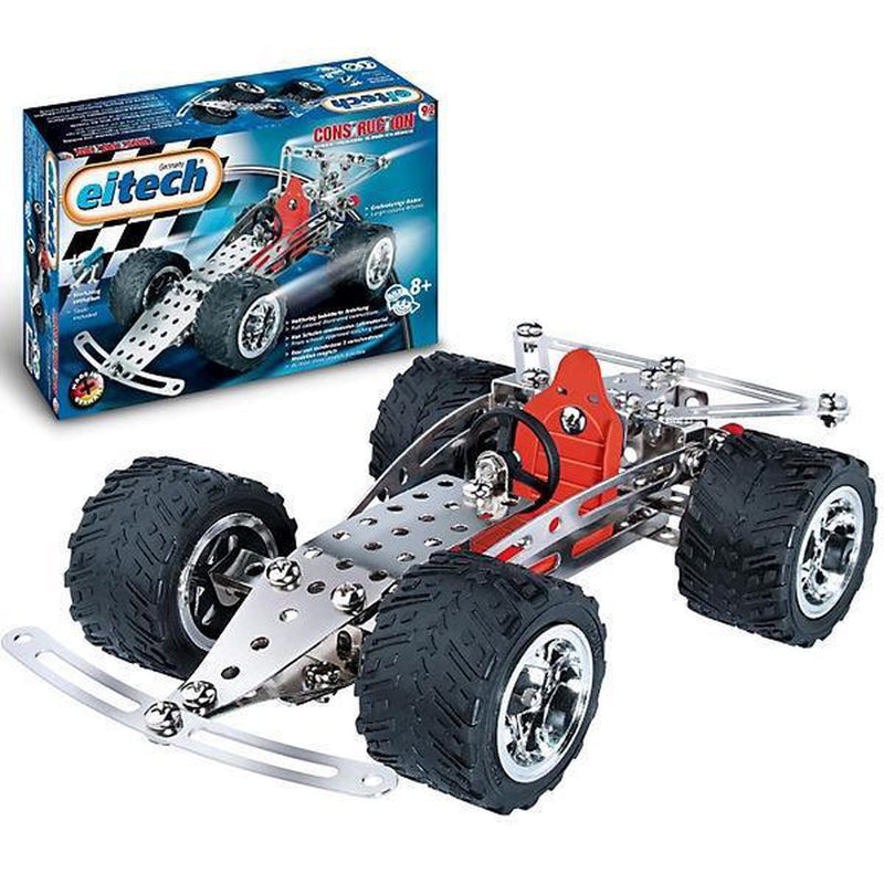 Eitech construction kit - metal racing car quad