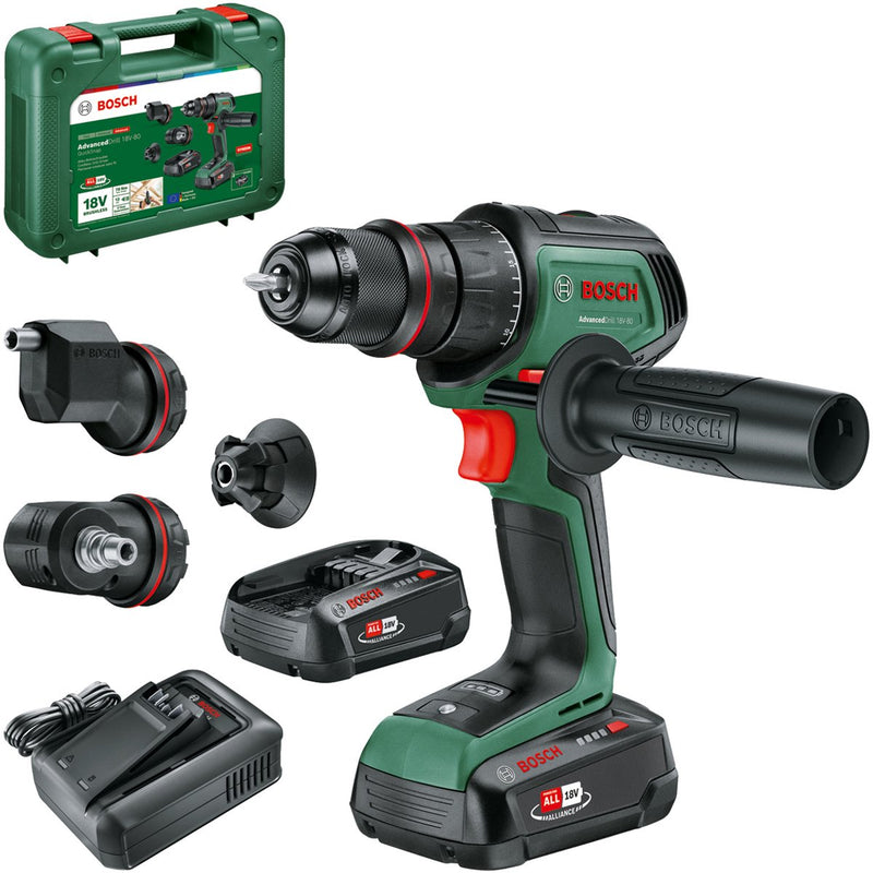 Bosch advanceddrill 18v-80 quicksnap 06039e2004 taladro inalámbrico 18,0v