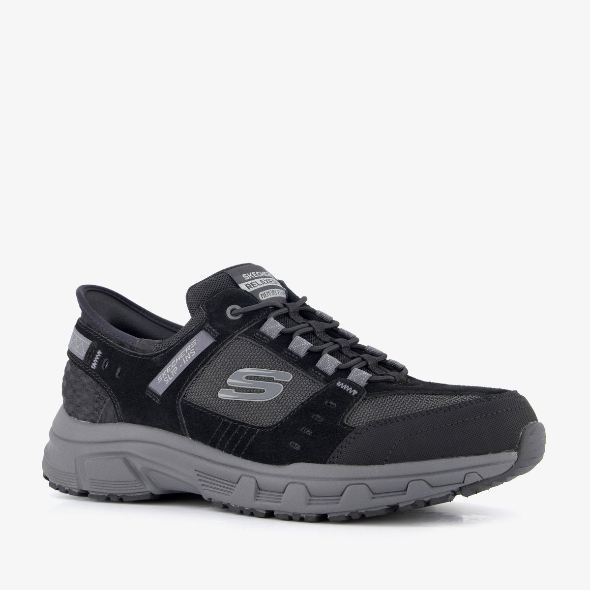 Skechers Oak Canyon - stivali da trekking da uomo coerenti e vincenti - nero carbone