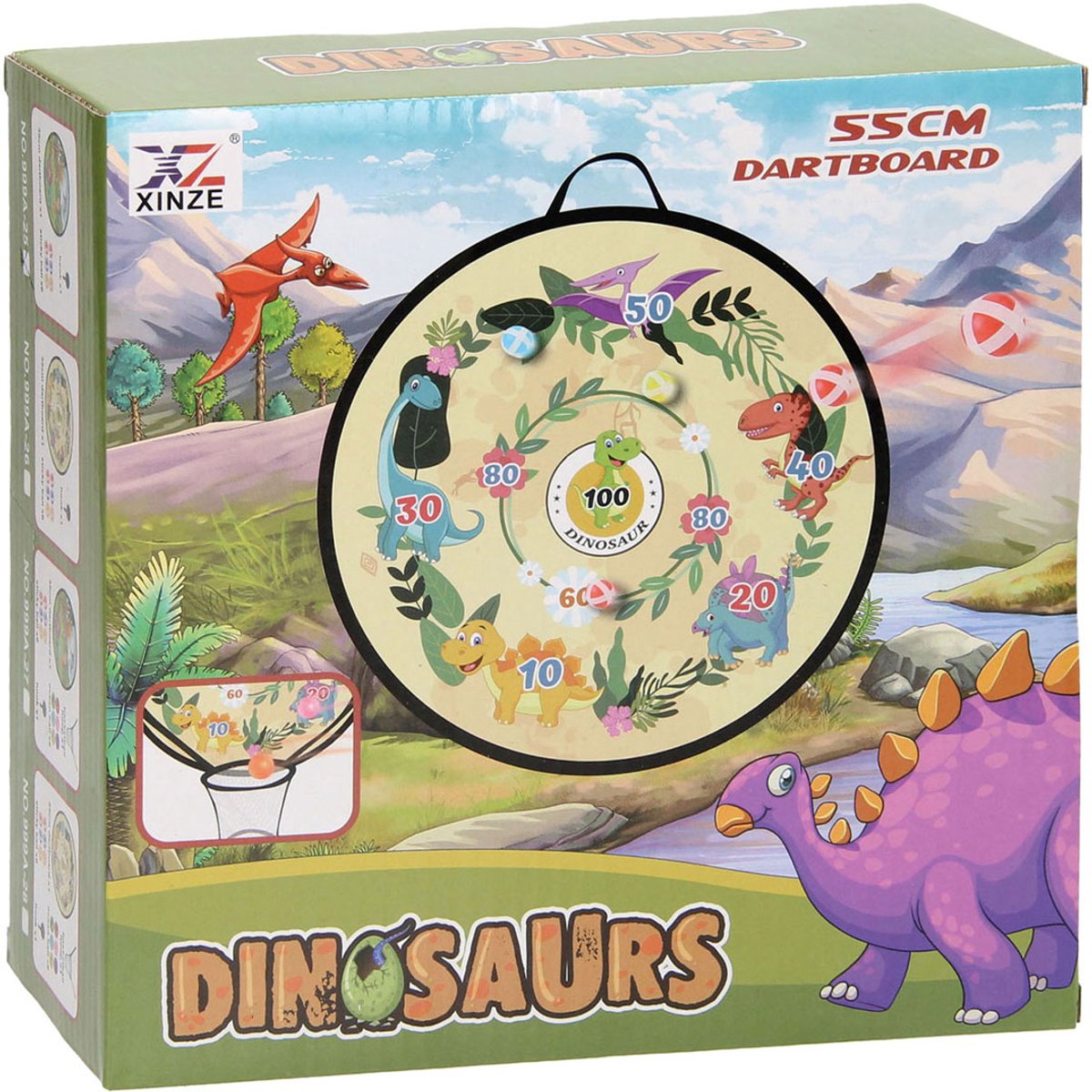 Velcro dartset dinowereld