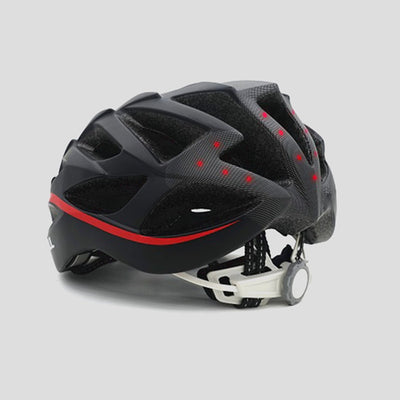 Livall bh62 neo black red large - (smart) bicycle helmet - SOS function - LED turn signal - smart lighting