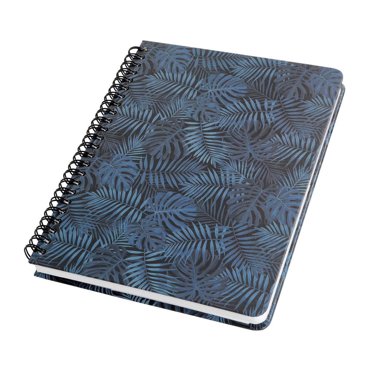 Sigel - quaderno a spirale - a5 - jolie - copertina rigida - 120 pagine - pois - carta da 100 grammi - giungla mistica - si-jn602