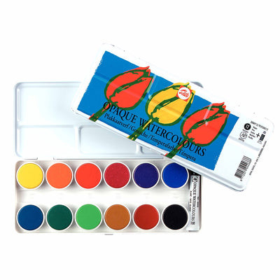 Talens -covering watercolor paint set 30mp12
