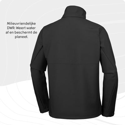 Columbia ascender™ softshell jacket heren outdoorjas - black
