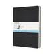 Moleskine cahier journals - extra large - gestippeld - zwart - set van 3