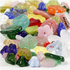 Beads de vidrio de creativ Company diversas hojas y flores, 60 gramos