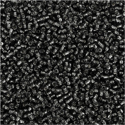 Creativ company rocailles, afm 15 0 mm, d: 1,7 mm, 500 gr, grey green