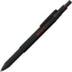 Multipen Rotring 300 3 in 1 - penna a sfera e portamine - 0,5 mm - pennini a sfera con inchiostro nero e rosso - alloggiamento nero