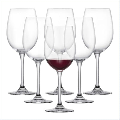 Schott Zwiesel classico bicchiere da vino rosso acqua - 545 ml - 6 bicchieri