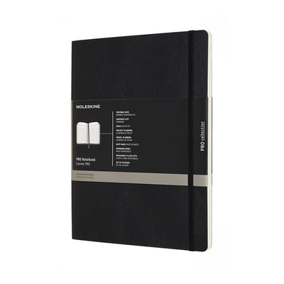 Moleskine professional notebook - extra large - softcover - black