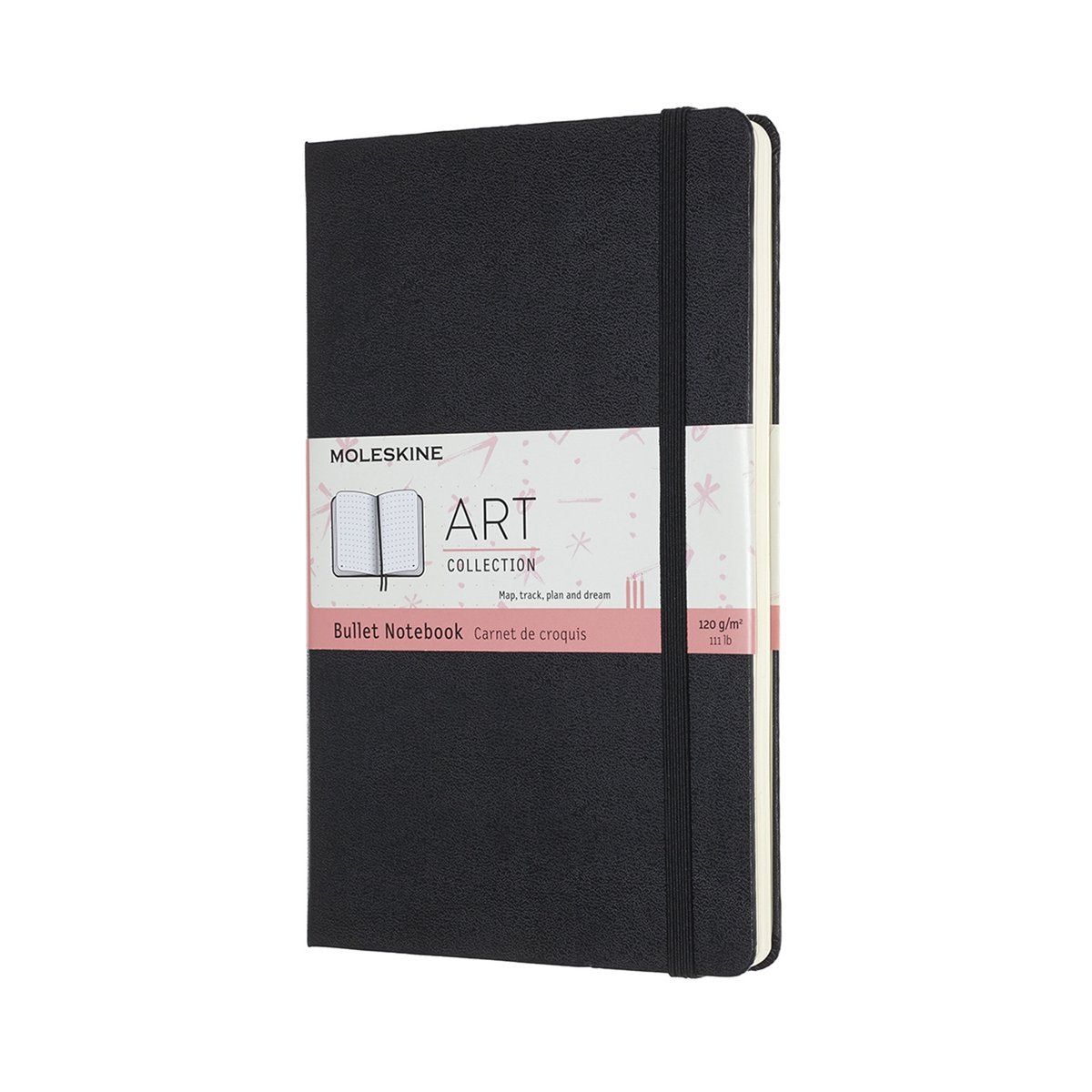 Moleskine art bullet journal - large - hardcover - zwart
