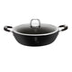 Berlingerhaus berlinger haus - 6125 - sartén poco profunda - 28cm - negro - profesional