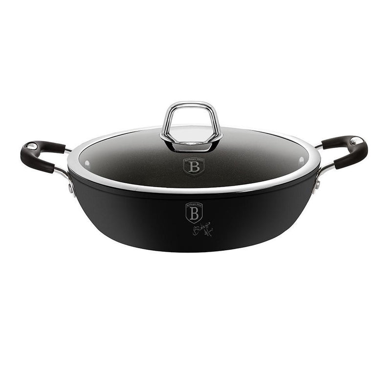 Berlingerhaus berlinger haus - 6125 - padella bassa - 28 cm - nera - professionale