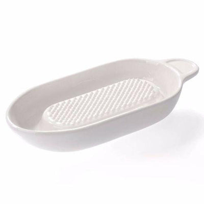 Rallador cerámico para frutas y jengibre Gefu fruttare 20,4 x 8,9 cm – blanco – apto para lavavajillas