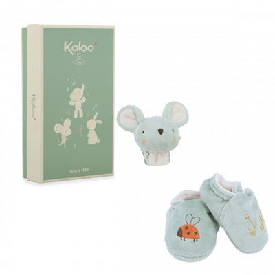 Kaloo - baby gift set mouse - blue