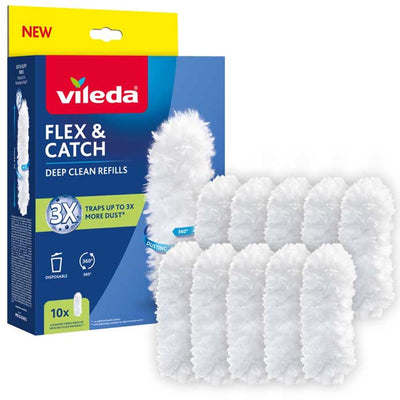 Vileda flex catch - dust cloths - 10 pieces - recyclable - 360° cleaning