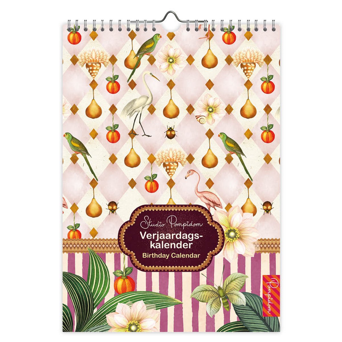 Calendario compleanno Comello studio Pompidon A4