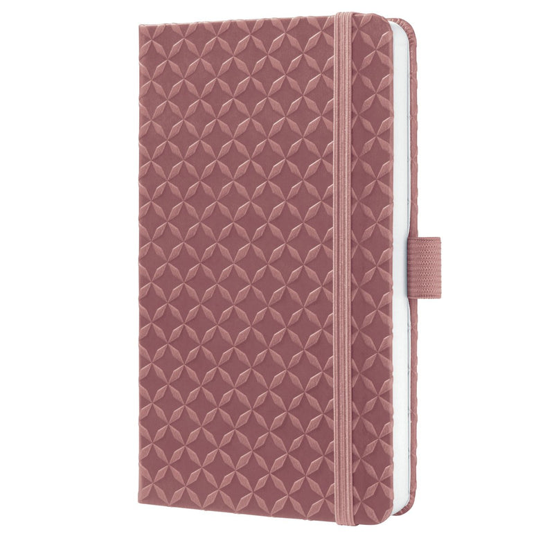 Cuaderno sigel jolie - flair - a6 - rojo polvoriento - rayado - tapa dura - si-jn134