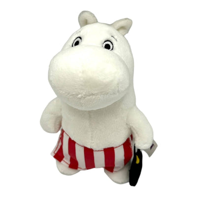 Pusheen muminki series - mamusia muminka cuddly toy - 17 cm - biało-czerwone skirt - biała color