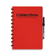 Correctbook a4 uitwisbaar notitieboek – horizon red – gelinieerd – herbruikbaar schrift – inclusief pen wisdoekje – aanvulbaar met extra pagina’s