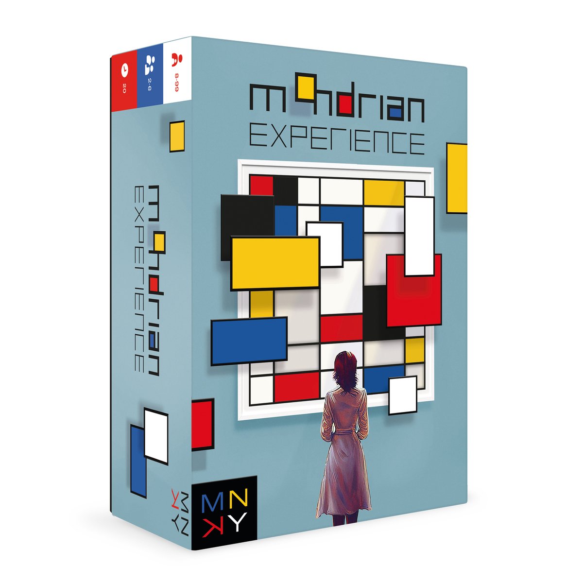 Mnky entertainment game Mondrian Experience gioco da tavolo art.