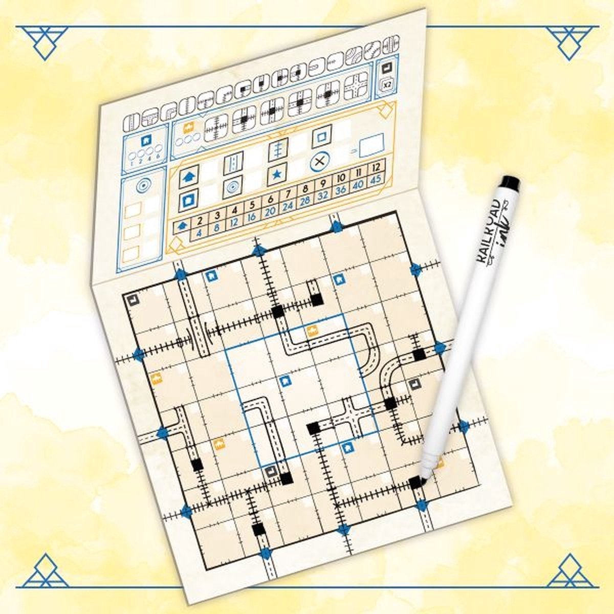 Tinta de ferrocarril White Goblin Games (versión amarilla dorada)