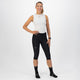 Pantaloncini da ciclismo Rogelli Core a tre quarti da donna - neri - xs
