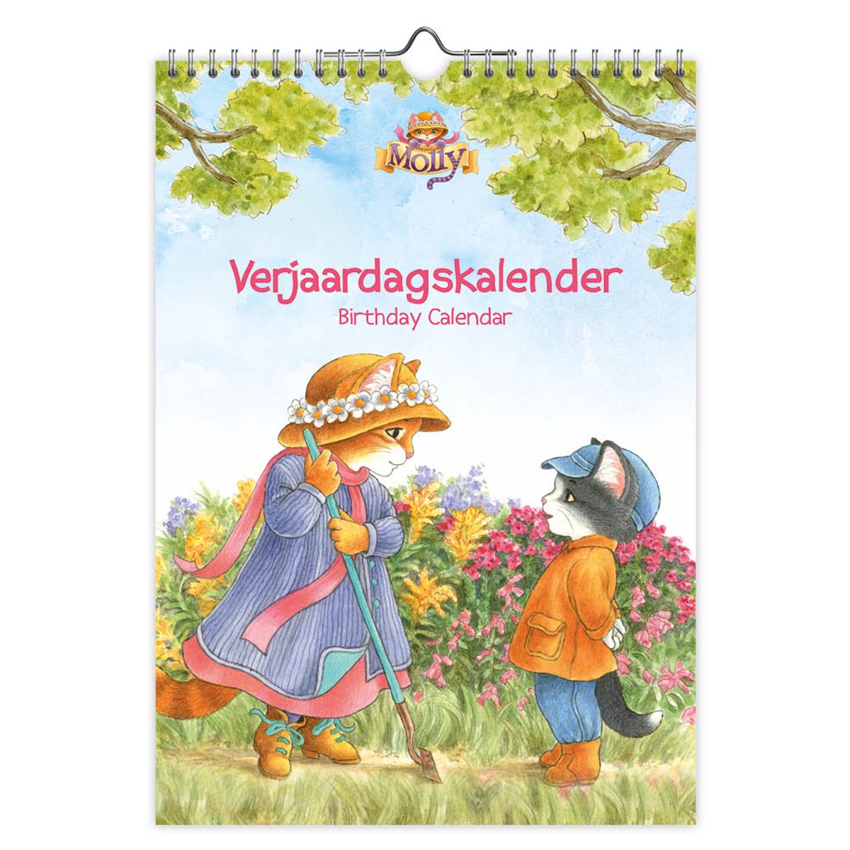 Calendario compleanno Comello franciens gatti A4 Mollie