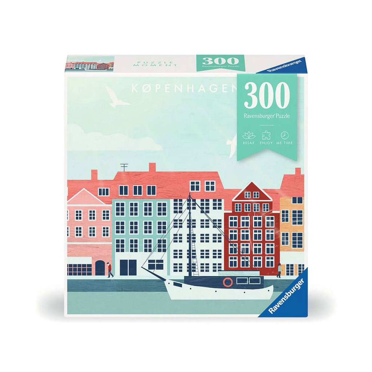 Ravensburger erwachsenenpuzzle 300 pezzi - Copenaghen