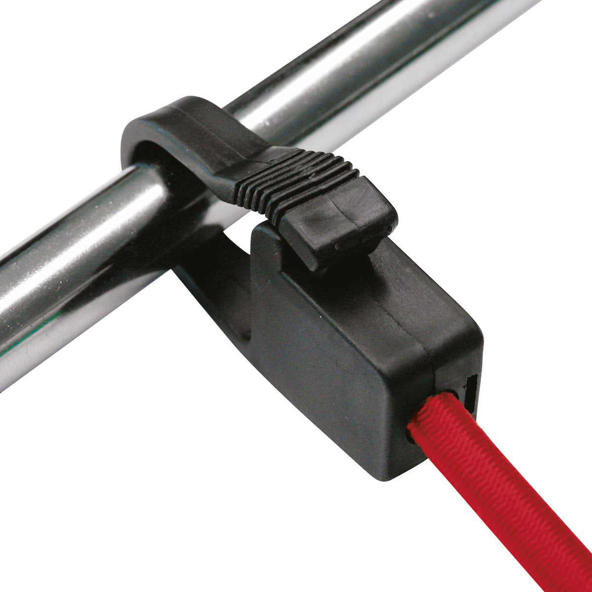 Carpoint correa para equipaje con ganchos de seguridad ø9 mm rojo 100 cm