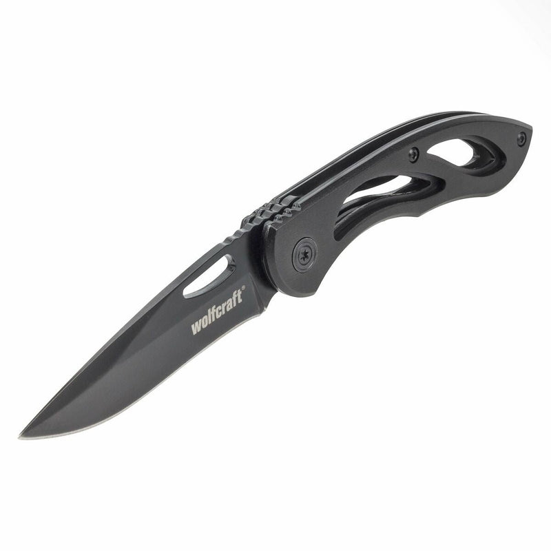 Wolfcraft - coltello tascabile - coltello da tempo libero con lama pieghevole - 4288000