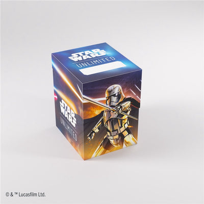 Gamegenic Star Wars Unlimited Soft Crate Capitano Phasma Stormtrooper - Deckbox - Tokenbox - per Star Wars Unlimited -