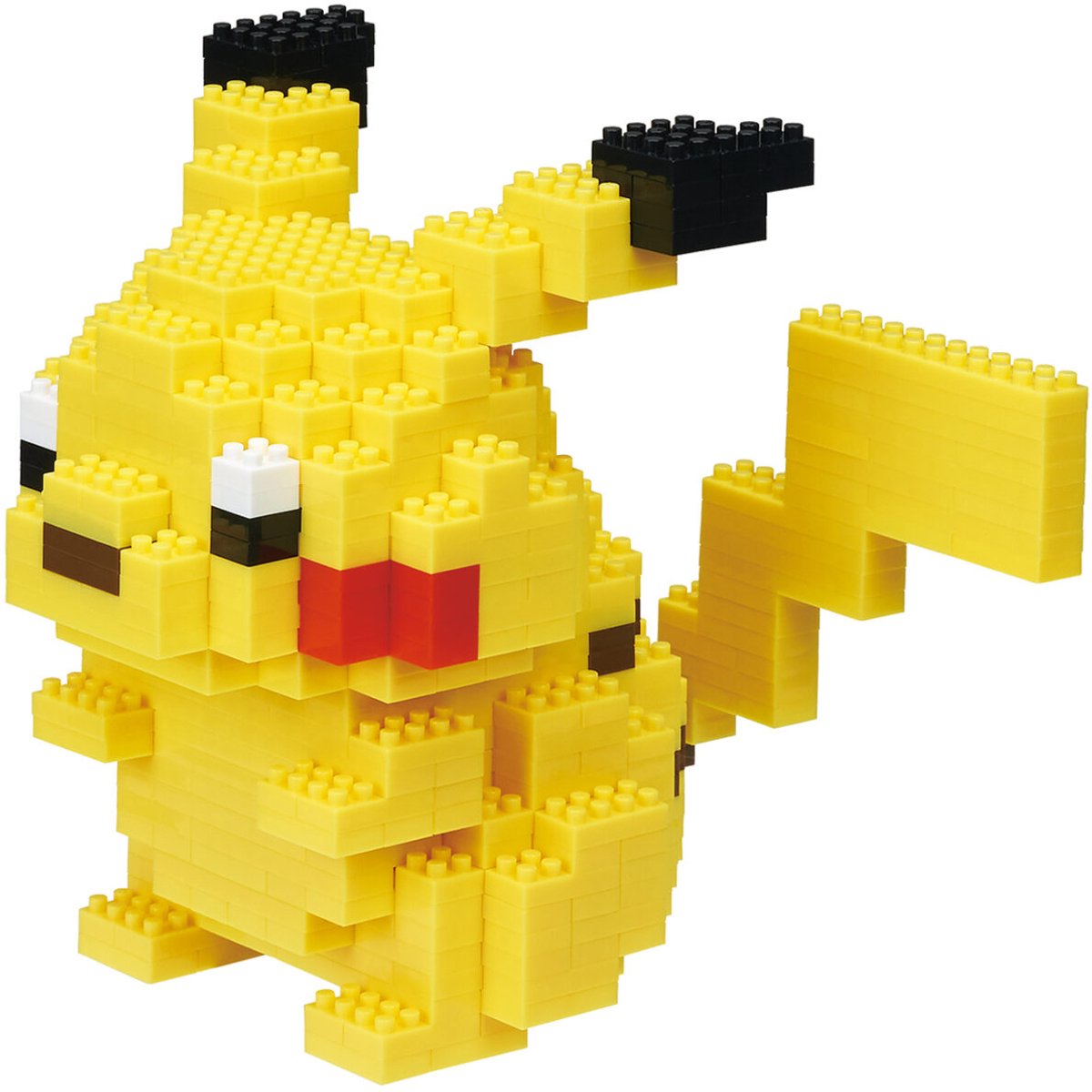 Bandai nanoblock bouwset pokémon pikachu deluxe - 560st.