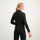 Bbb cycling donna triguard fietsjas dames - drie-seizoenen wielren fietsjack dames - waterafstotend windjack – zwart – maat l - bbw-453