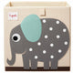 Caja de almacenamiento de 3 brotes - elefante