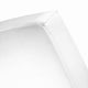 Cinderella molton hoeslaken - 1 persoons - 50% katoen 50% polyester - 70x200 cm - tot 25 cm hoog - wit