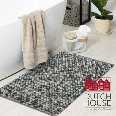 Badmat Grigio scuro 60x90cm Caorle