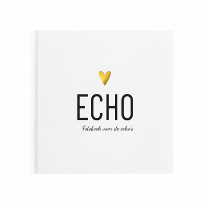 Libro de ecografías Lifestyle2love - libro de almacenamiento para todas las ecografías - álbum de ecografías embarazo -