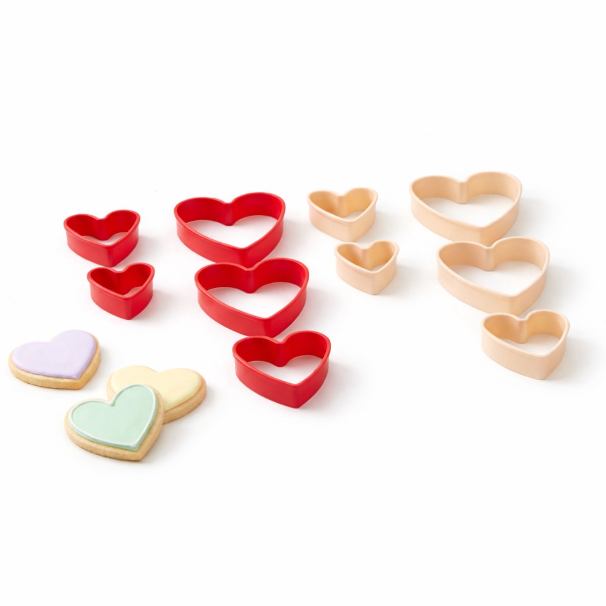 Alpina cake mold valentine 5pc