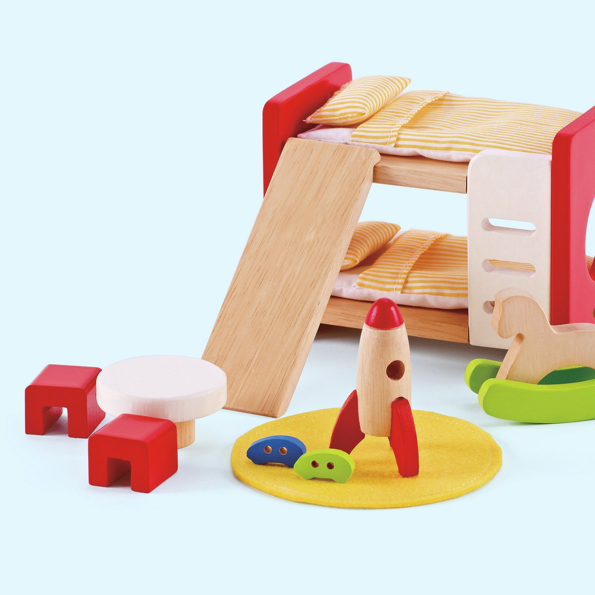 Hape dollhouse nursery