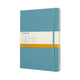 Moleskine classic notebook - extra large - hardcover - lined - reef blue