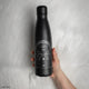 Cinereplicas Botella de agua metálica El Señor de los Anillos Puerta de Moria