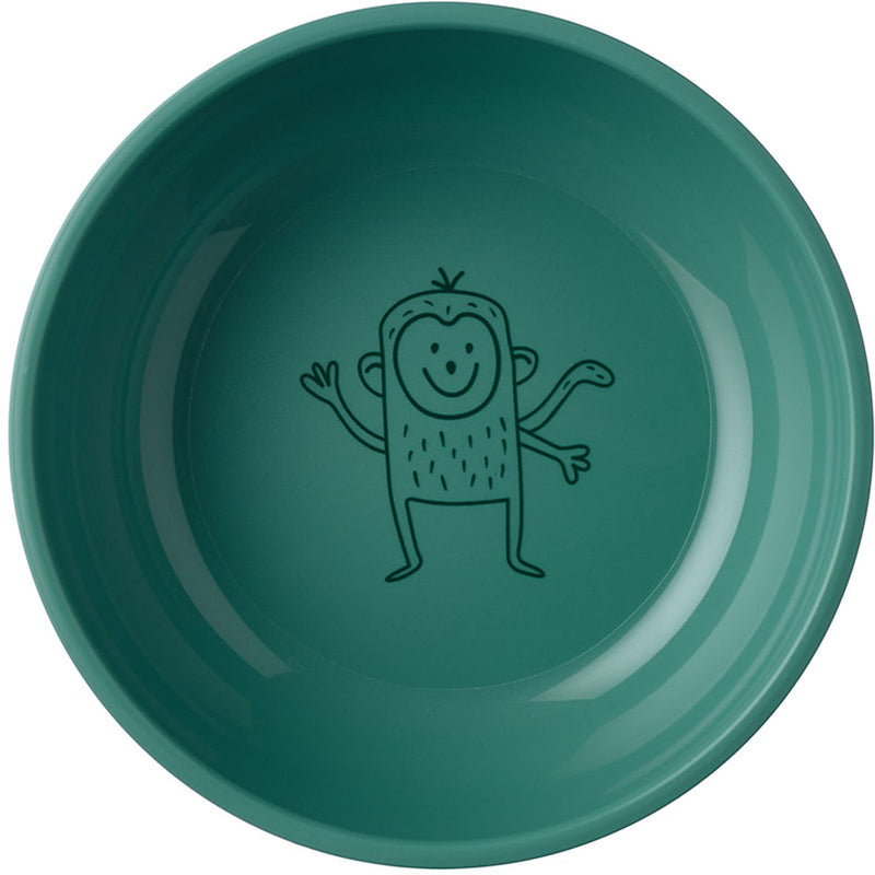Cuenco infantil Mepal mio - 300 ml - apto para microondas - cuenco para bebé - vajilla infantil - turquesa intenso