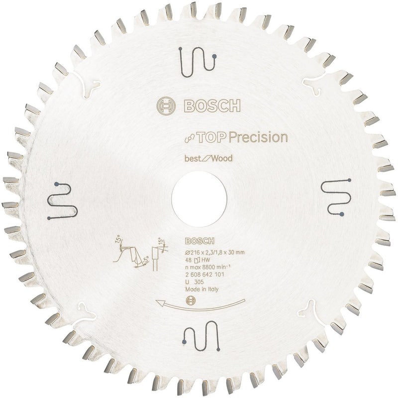 Bosch cirkzb top legno k v 216x30x2,3 1,8 48t
