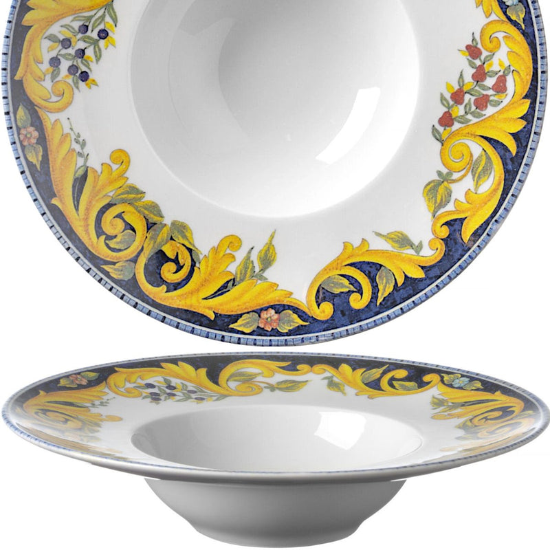 Hendi serie speciale barocco - piatto per pasta - diametro 275 mm - altezza 60 mm - porcellana