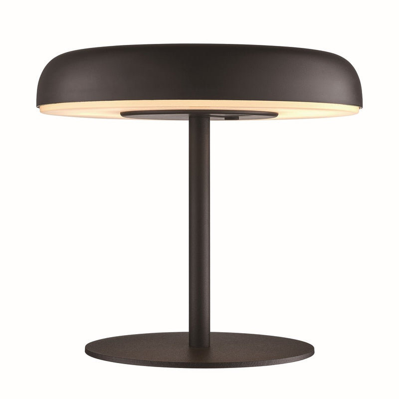 Nordlux lampada da esterno Elmer lampada da tavolo solare LED nera