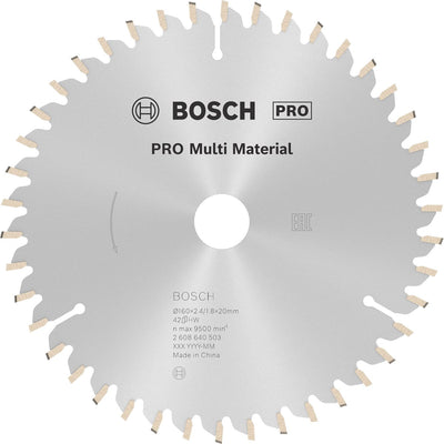 Accessori Bosch lama per sega circolare 160x20x2,4mm | 42t-2608640503